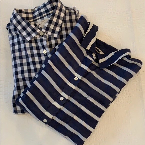 Tops - BLUE/WHITE SHIRTS